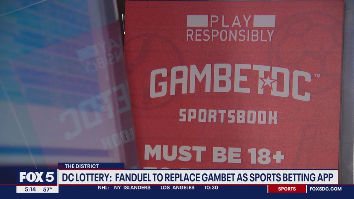 DC Lottery: FanDuel to replace Gambet as official sports betting app